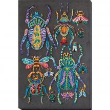 Kit di ricamo con perline - Abris Art - Scarabei