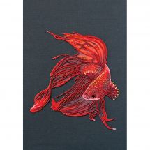 Kit di ricamo con perline - Abris Art - Pesce rosso