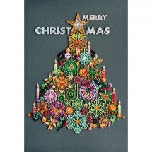 Kit di ricamo con perline - Abris Art - Luci d'oro