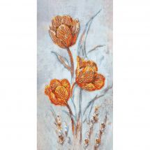 Kit di ricamo con perline - Abris Art - fiori d'arancio
