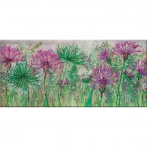 Kit di ricamo con perline - Abris Art - Fiordalisi