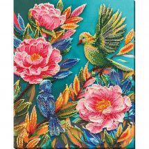 Kit di ricamo con perline - Abris Art - L'emozione della primavera