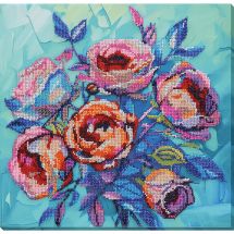 Kit di ricamo con perline - Abris Art - Rose per l'anima