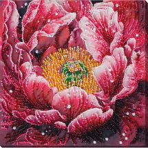 Kit di ricamo con perline - Abris Art - Baci di rugiada