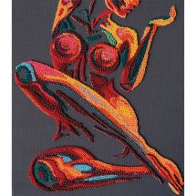 Kit di ricamo con perline - Abris Art - L'essenza della femminilità