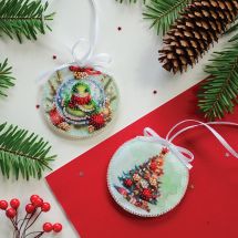 Kit di ricamo con perline - Abris Art - Serpente della festa