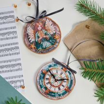 Kit di ricamo con perline - Abris Art - Lo spirito del Natale