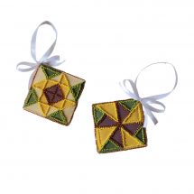 Kit di ricamo con perline - Abris Art - Motivo del sole