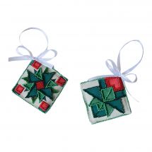 Kit di ricamo con perline - Abris Art - Bocciolo di rosa