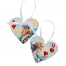 Kit di ricamo con perline - Abris Art - Amore regale