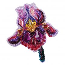 Kit di ricamo con perline - Abris Art - Iris