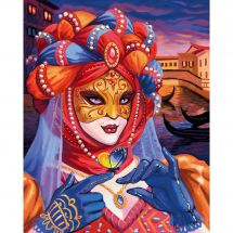 Kit ricamo diamante - Diamond Painting - Donna veneziana
