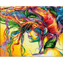 Kit ricamo diamante - Diamond Painting - Colori del vento