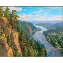 Kit ricamo diamante - Diamond Painting - vento