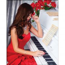 Kit ricamo diamante - Diamond Painting - lezioni di piano