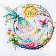 Kit Punto Croce - Abris Art - Colori magici
