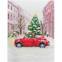 kit ricamo a punto croce - Abris Art - Festeggiare il Natale