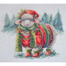 kit ricamo a punto croce - Abris Art - Tra le braccia dell'inverno