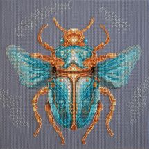 kit ricamo a punto croce - Abris Art - Artefatto del tempo