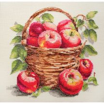 kit ricamo a punto croce - Abris Art - Mele sfuse