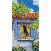 kit ricamo a punto croce - Abris Art - Sogno mediterraneo