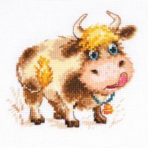 Kit Punto Croce - Alisa - Bambino toro