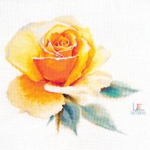 Kit Punto Croce - Alisa - Giallo elegante