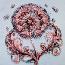 Kit di ricamo con perline - Abris Art - Tenera leggerezza