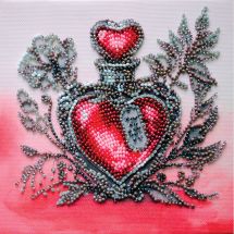 Kit di ricamo con perline - Abris Art - Pozione d'amore