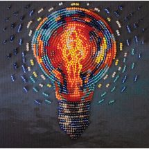 Kit di ricamo con perline - Abris Art - Portare la luce