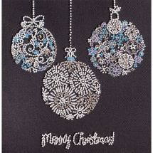 Kit di ricamo con perline - Abris Art - Decorazione di natale