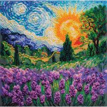 Kit di ricamo con perline - Abris Art - Ricordi d'estate