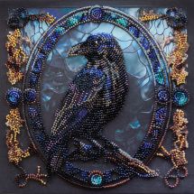 Kit di ricamo con perline - Abris Art - L'ombra della notte