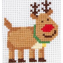 Kit punto croce per bambini - Anchor - Rudolph