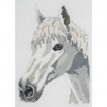 Kit Punto Croce - Anchor - Cavallo bianco