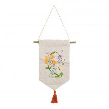 Kit per banner da ricamo - Anchor - fiori