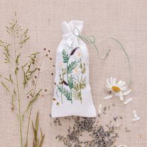 Kit sacchetto profumato da ricamo - Anchor - Camomilla e fiori di campo