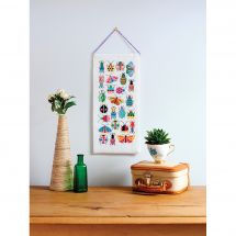 Kit per banner da ricamo - Anchor - Insetti e farfalle
