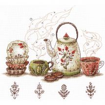 Kit Punto Croce - Andriana - Guardiani del tè
