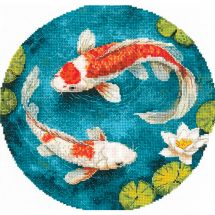 kit ricamo a punto croce - Andriana - Carpe