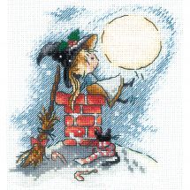 Kit Punto Croce - Andriana - Felicità sotto la luna
