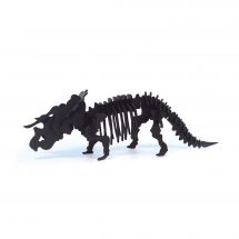 Puzzle di cartone 3D - Agent Paper - Collezione Jurassic - Triceratopo