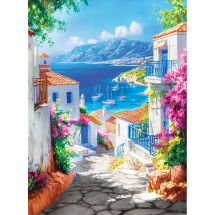 Kit ricamo diamante su telaio - Art City - Magnifica baia