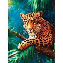 Kit ricamo diamante su telaio - Art City - Predatore