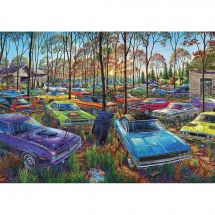puzzle - Art Puzzle - Cimitero delle auto - 1000 pezzi