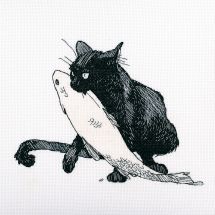 Kit Punto Croce - RTO - Tra i gatto neri