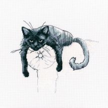 Kit Punto Croce - RTO - Tra i gatto neri