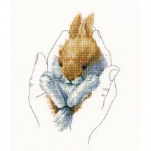 Kit Punto Croce - RTO - La mano ed il coniglio