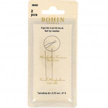 Aghi per tappezzeria - Bohin - Aghi a punta sferica n°5 - 40 mm
