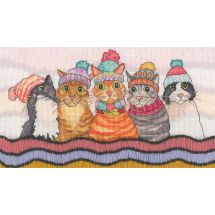 kit ricamo a punto croce - Bothy Threads - Una banda allegra